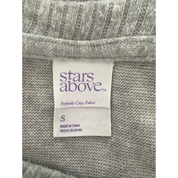 Stars Above Gray Long Sleeve Top & Joggers Lounge Set - Picture 7 of 10